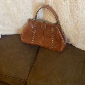 NWOT Hand Tooled Patricia Nash Bag